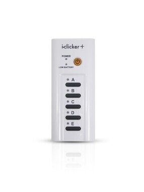 iClicker Remote iClicker+ RLR15 iClicker Plus White Student Classroom Sealed New